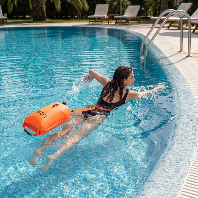 Vario Inflatable Swimming Buoy Assurance Buoy
