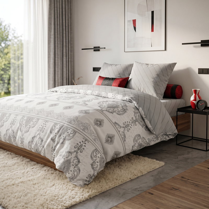 Pościel 140 x 200 2cz Satynowa Pure Sateen 014