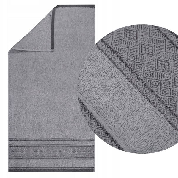 Ręcznik 70 x 140 Bawełna Panama 500g/m2 Szary