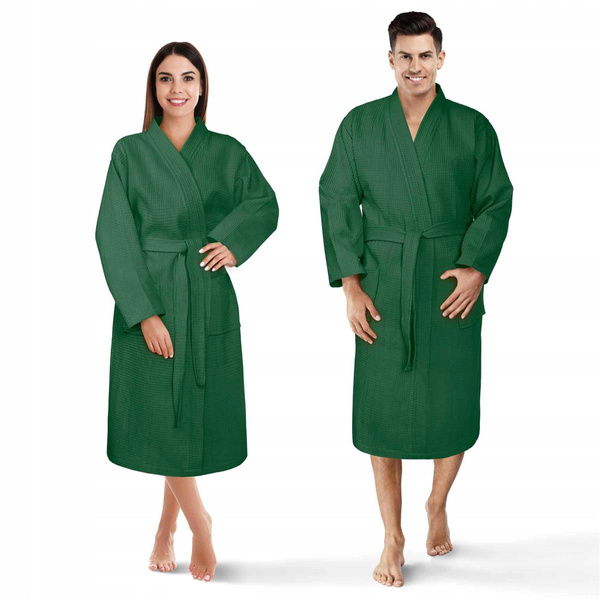 Szlafrok Kimono Gofer Bawełniany Unisex XS Butel