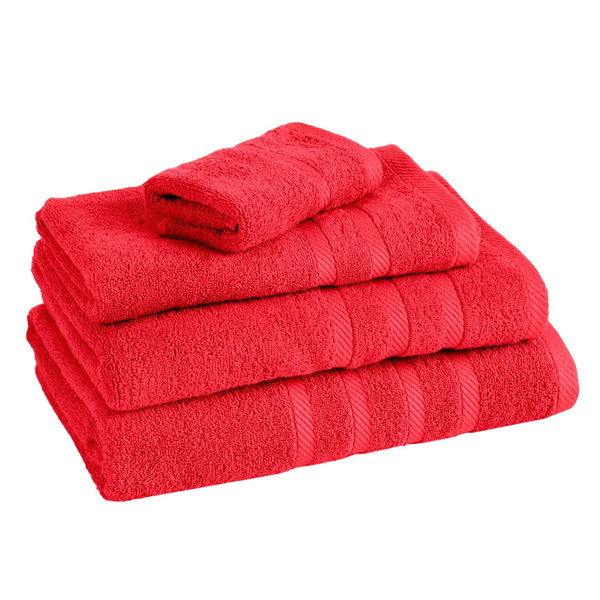 Ręcznik 100 x 150 Kąpielowy Frotte Milo 16 Czerw