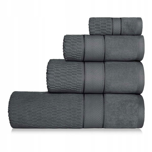 Ręcznik 70 x 140 Bawełna Peru 500g/m2 Welur Grafit