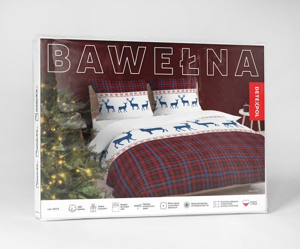 Pościel 160 x 200 3cz Vicenza Bawełna wz. 4257B