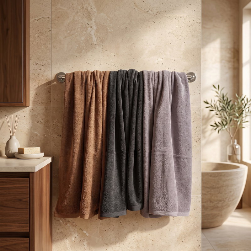 Komplet Ręczników 70 x 140 6szt. Bawełna Narcis 15