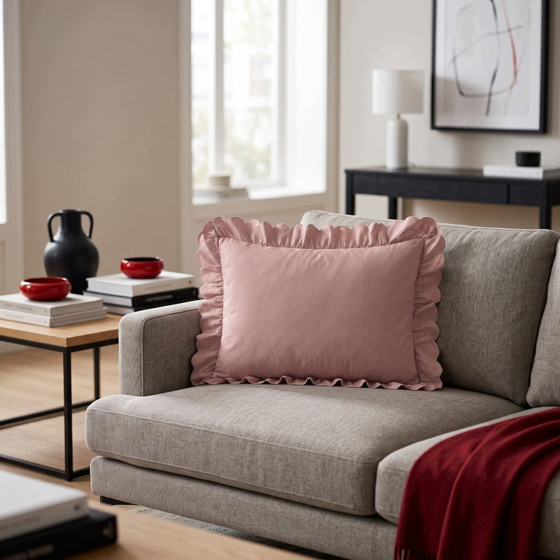 Poszewka 40 x 60 z Falbaną Luxury Jowita 03